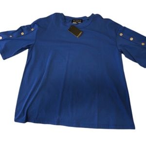 NWT Eloquii Royal Blue Top Size 14-16